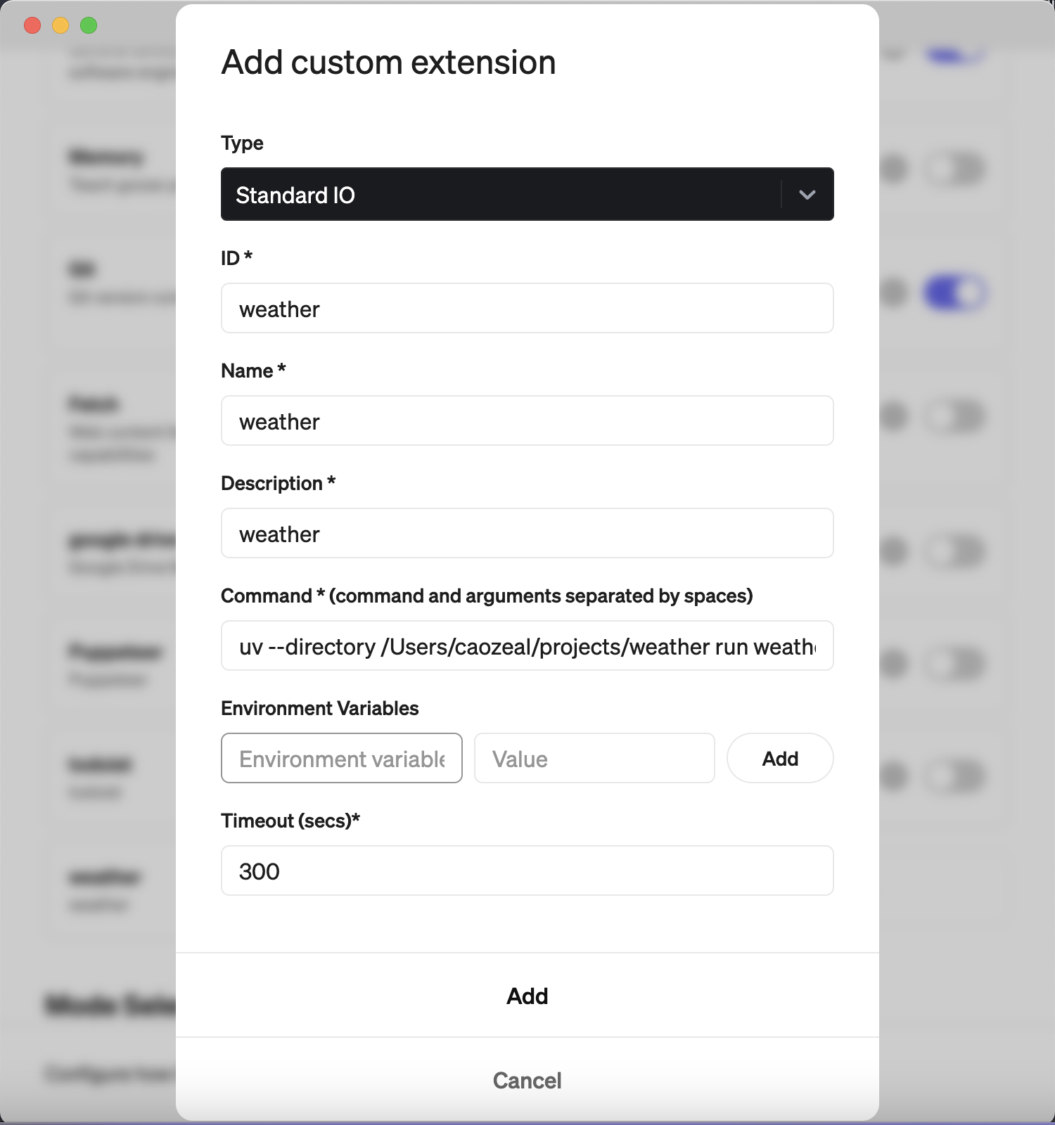 Goose Desktop Extensions